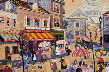 街並み Painting - モンマルトル パリ